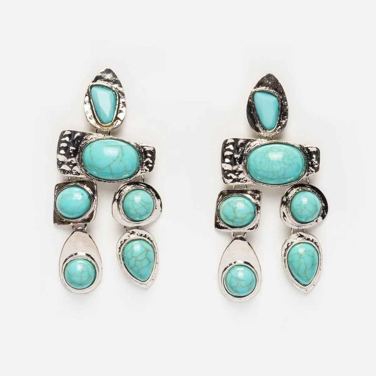 Multi Stone Earrings