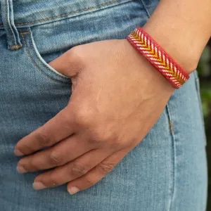 Multicolored Cuff Bracelet - Prosperous Valley | NOVICA