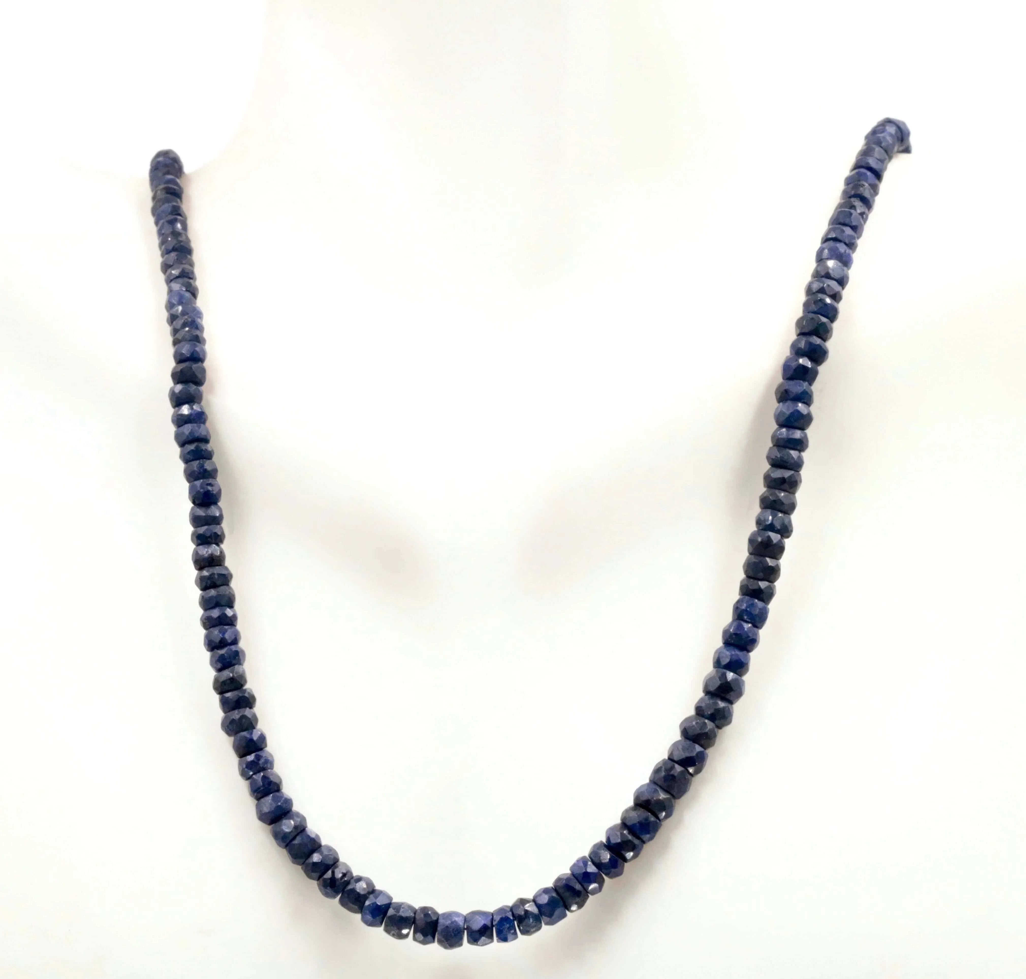 Natural Sapphire Necklace Blue Sapphire Necklace Sapphire Beads Blue Gemstone beads Sapphire stone beads SKU:6142176