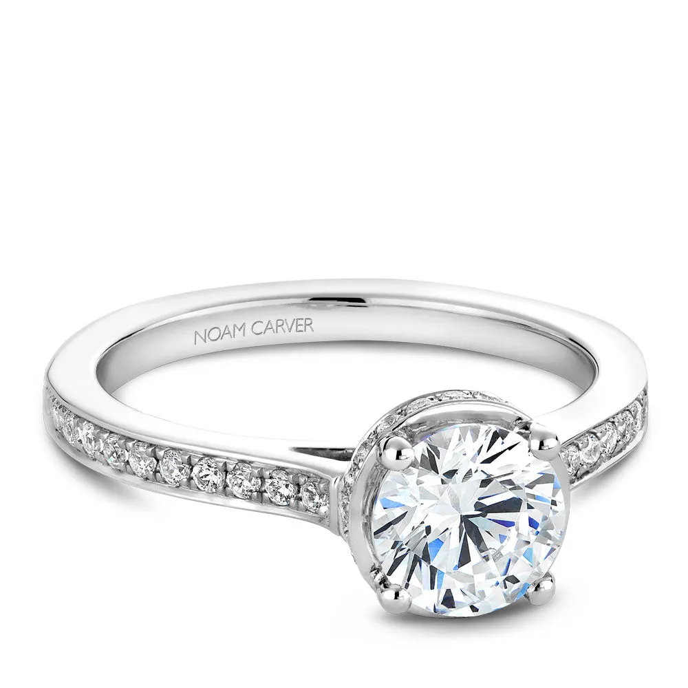 Noam Carver Engagement Ring - B040-02WZ-100A