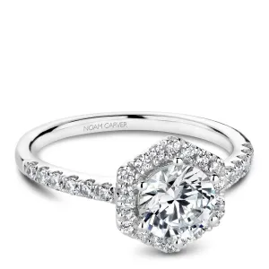 Noam Carver Engagement Ring - B214-01WS-100A