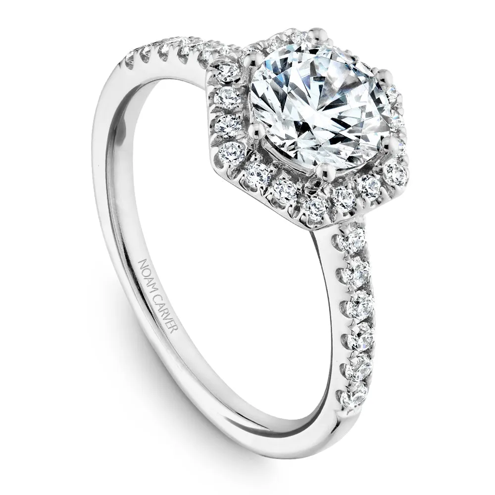 Noam Carver Engagement Ring - B214-01WS-100A