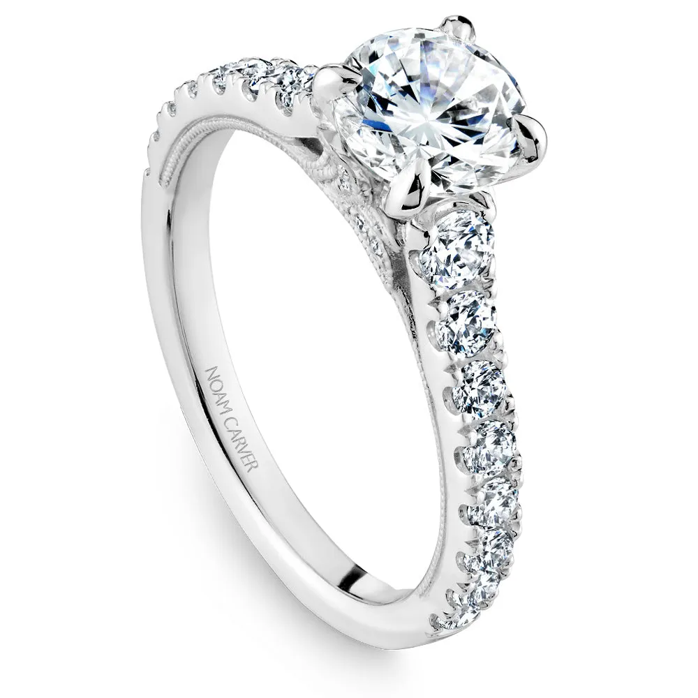 Noam Carver Engagement Ring - B332-01WZ-100A