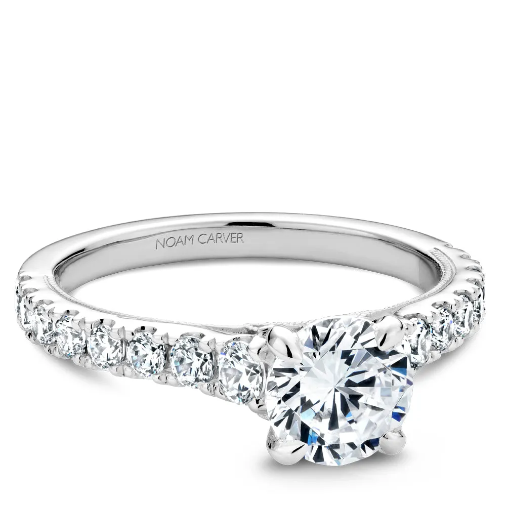 Noam Carver Engagement Ring - B332-01WZ-100A