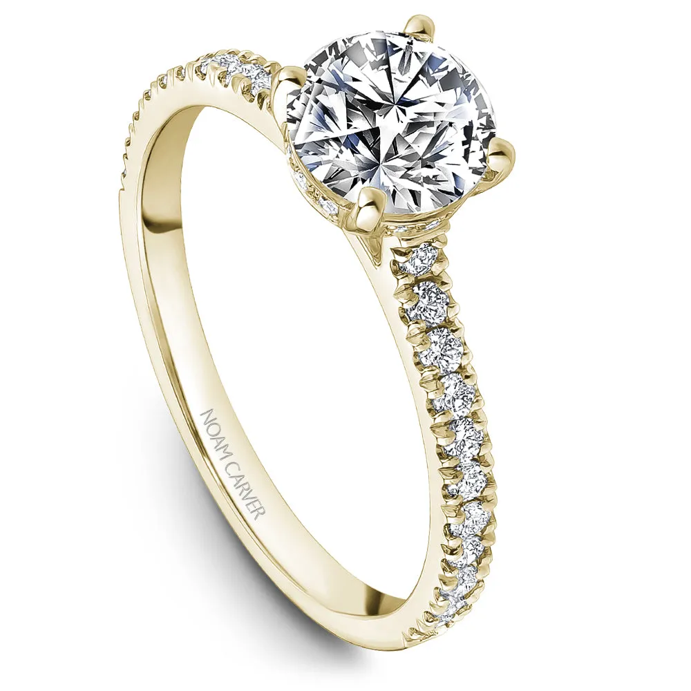 Noam Carver Engagement Ring - B502-01YM-100A