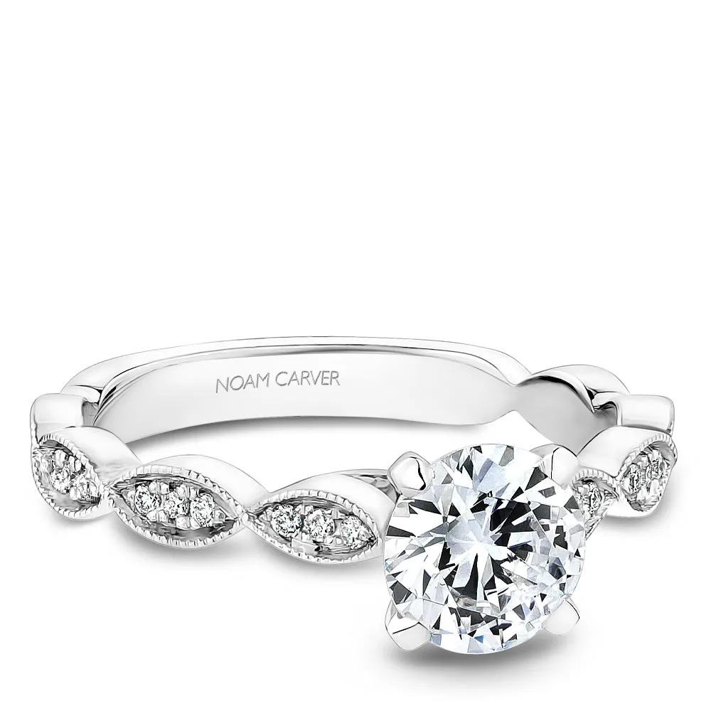 Noam Carver Engagement Ring - B513-01WM-100A