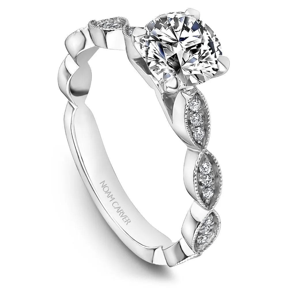 Noam Carver Engagement Ring - B513-01WM-100A