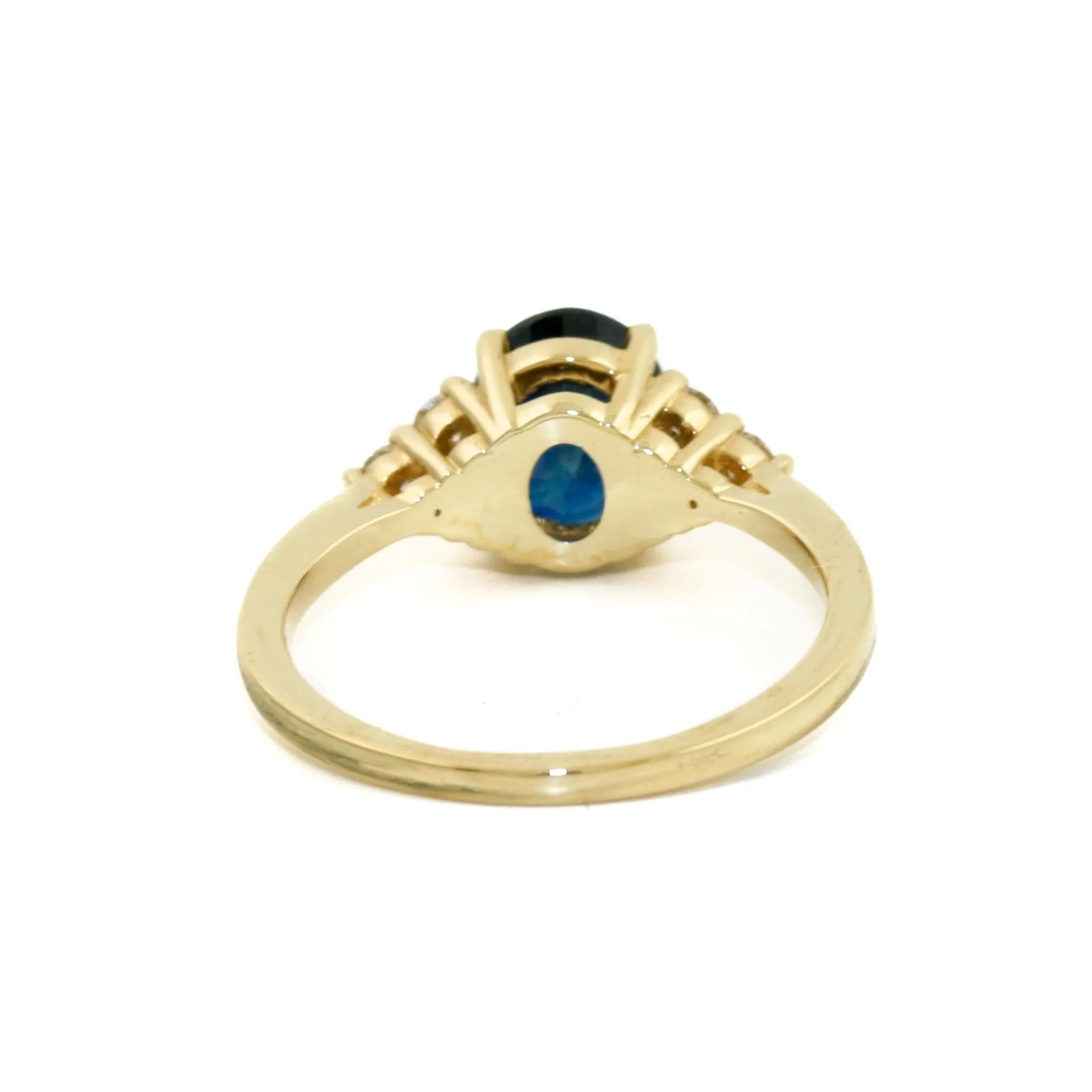 Oasis Australian Sapphire Engagement Ring - Made To Order