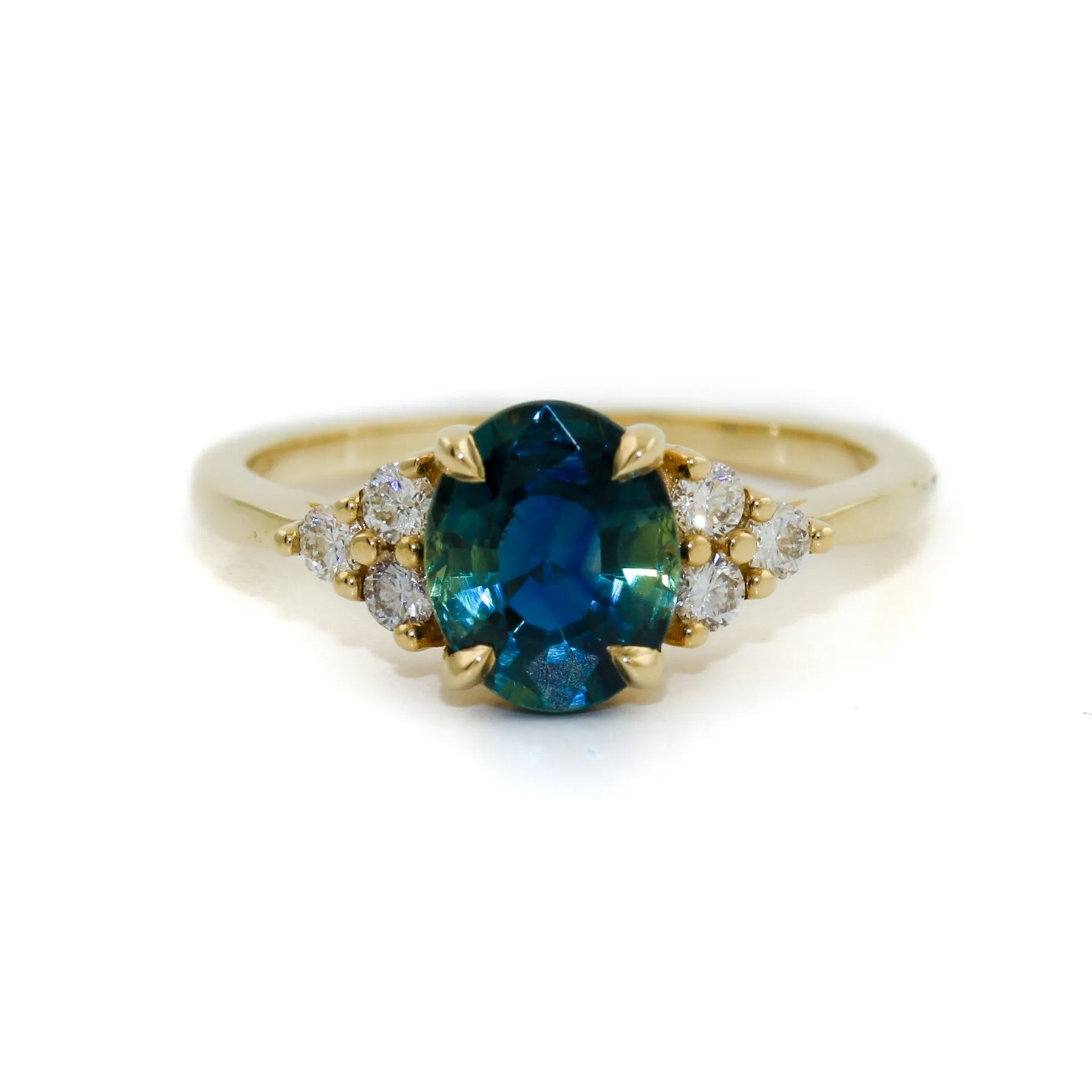 Oasis Australian Sapphire Engagement Ring - Made To Order