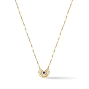 Petite Revival Necklace Sapphire