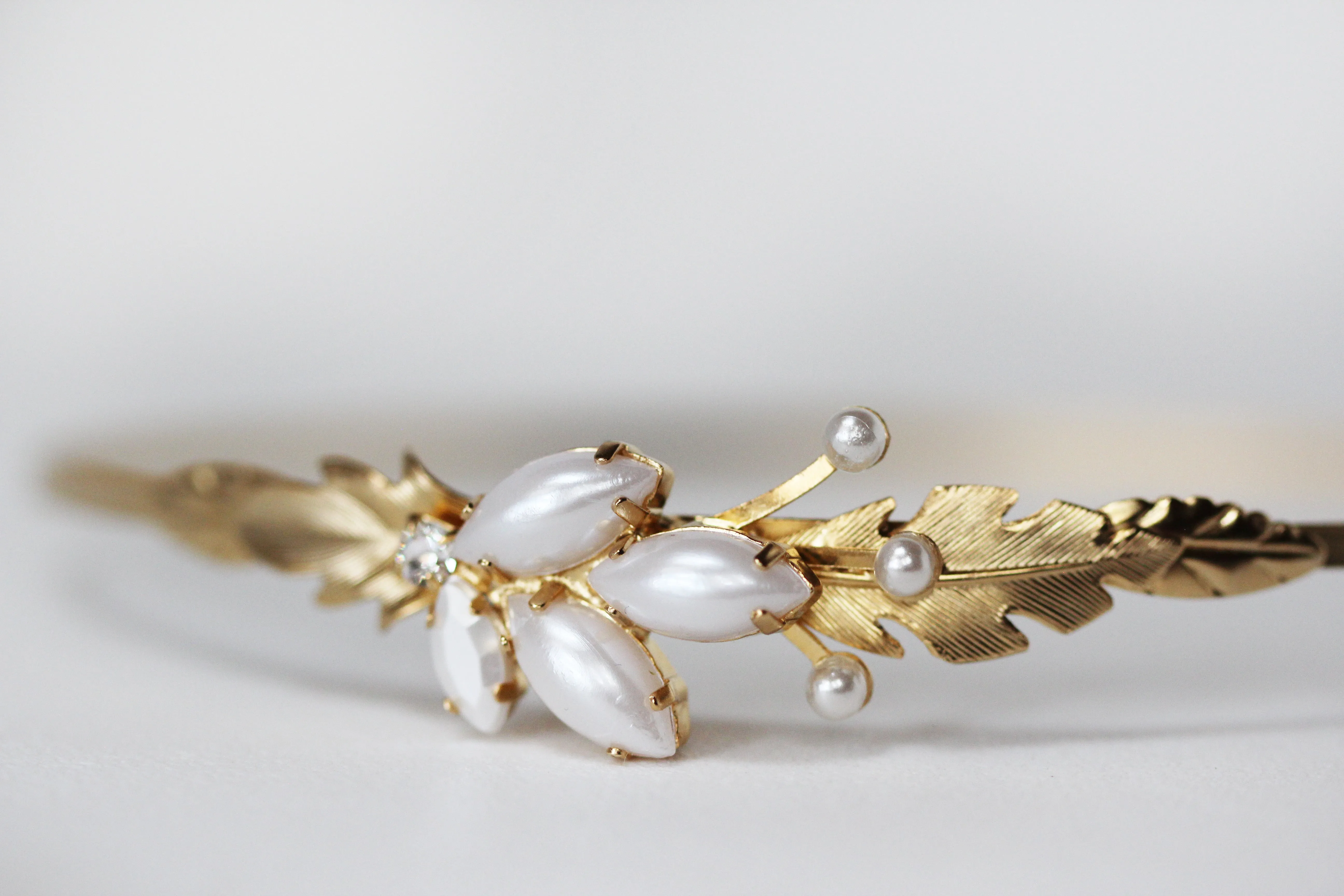 Preorder * Dawn Pearl Headband