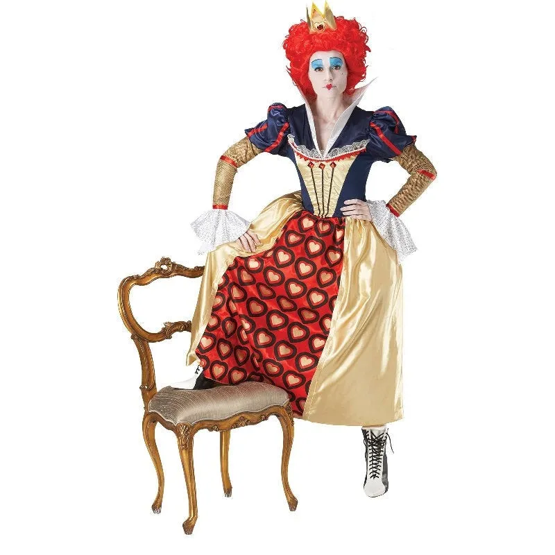 Queen of Hearts Deluxe Costume - Adults