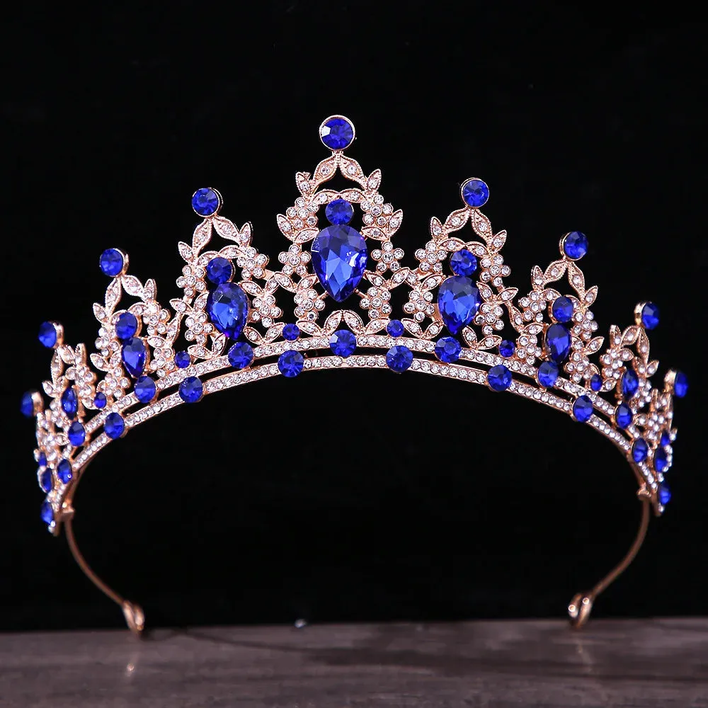 Rhinestone Crystal Crown Hair Accessories Tiara Hair Accessory