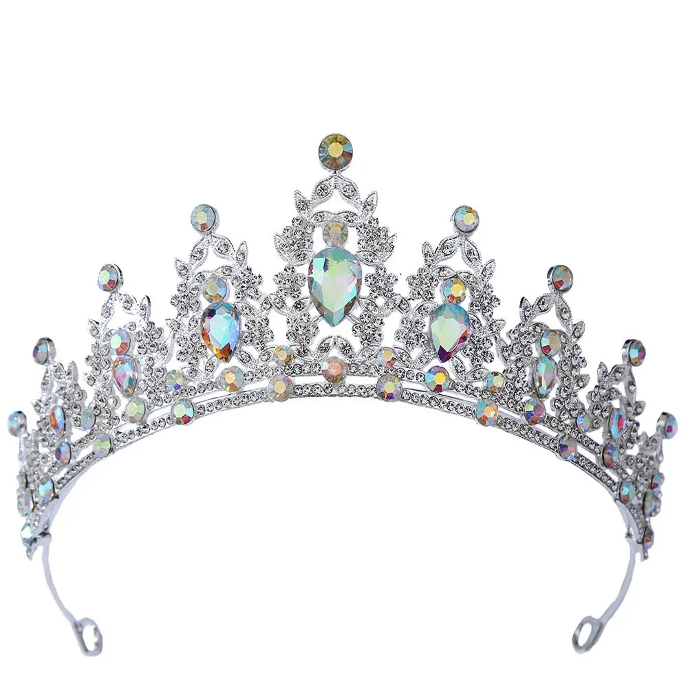 Rhinestone Crystal Crown Hair Accessories Tiara Hair Accessory