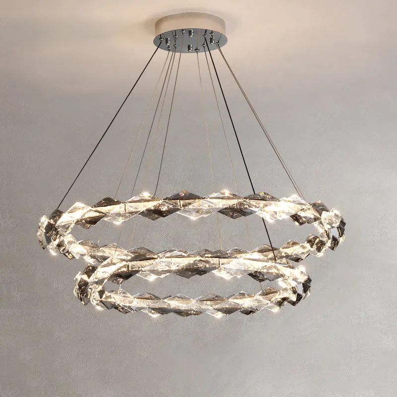 Rhombus Crystal Chandelier