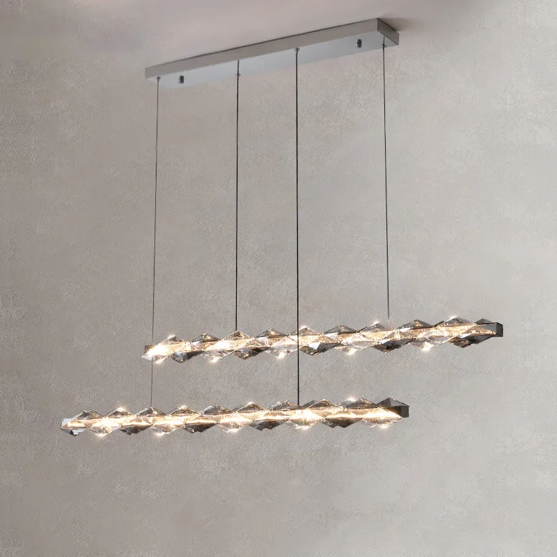 Rhombus Crystal Chandelier