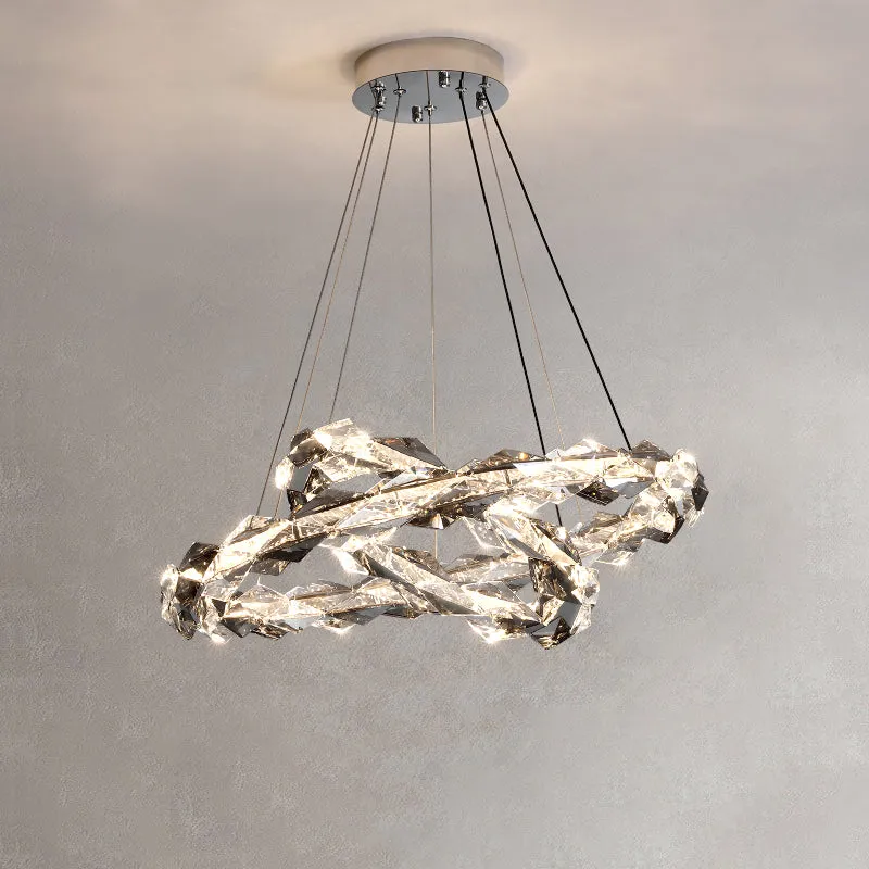 Rhombus Crystal Chandelier