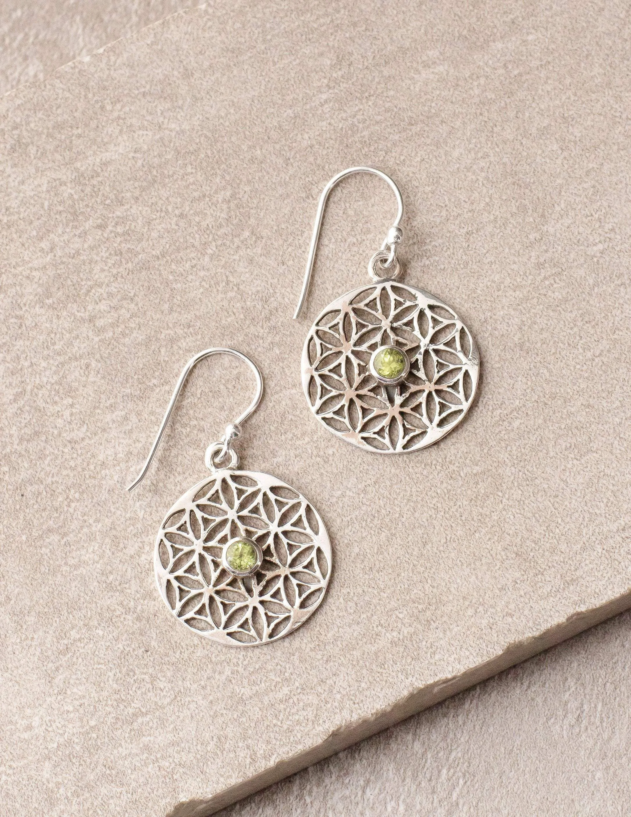 Right On Time Peridot Fair Trade Earrings