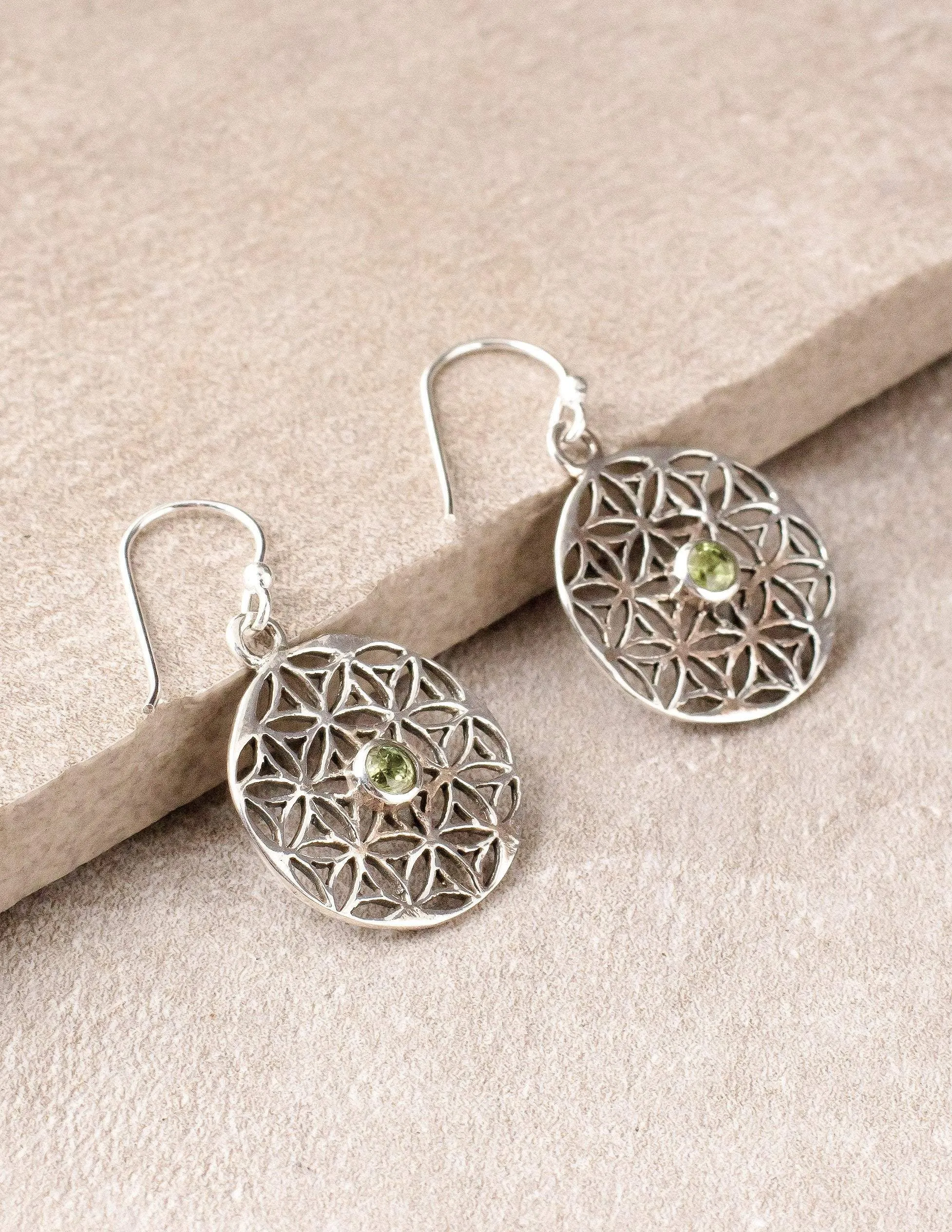 Right On Time Peridot Fair Trade Earrings