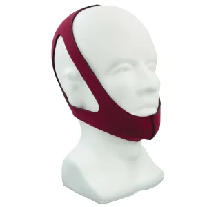 Roscoe 3 Point Adjustable Chin Strap, Ruby Red