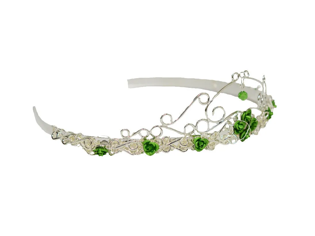 Royal Rose Crown - Silver