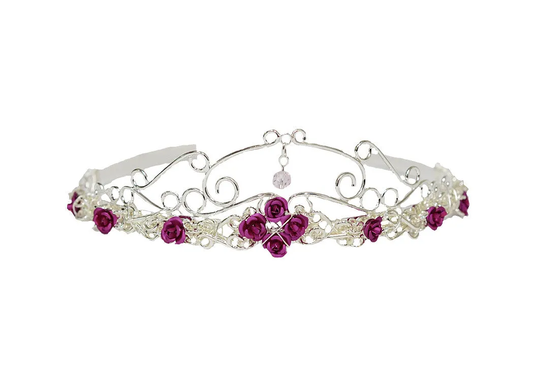 Royal Rose Crown - Silver