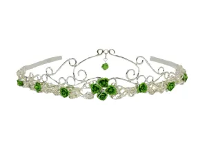 Royal Rose Crown - Silver