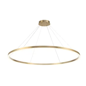 Spunto 61 in. LED Chandelier gold Finish