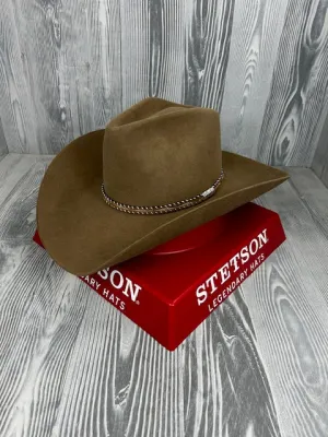 Stetson 6x Acoustic Driftwood 4 1/4" Brim Cowboy Hat