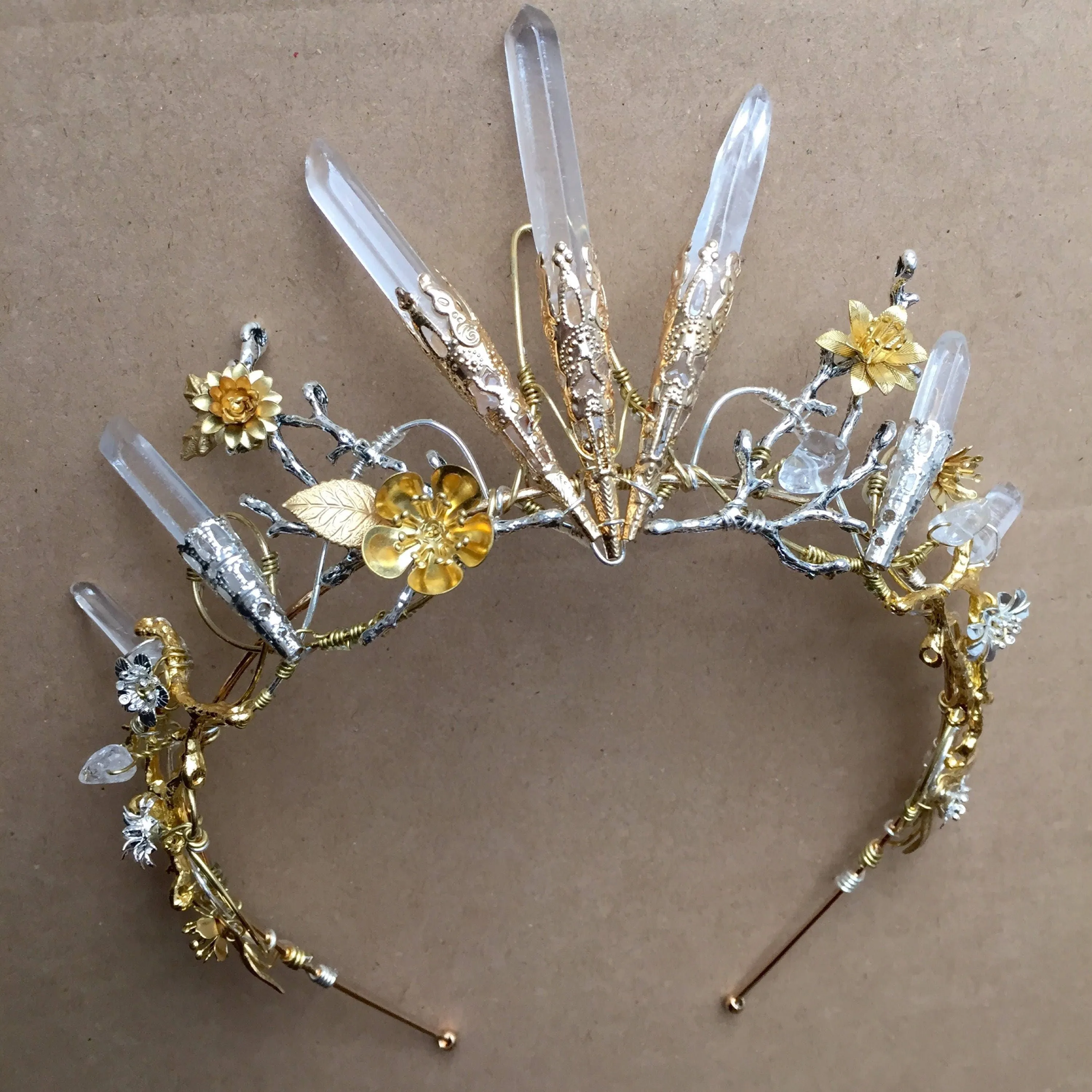 The GILT DELPHINE Crown