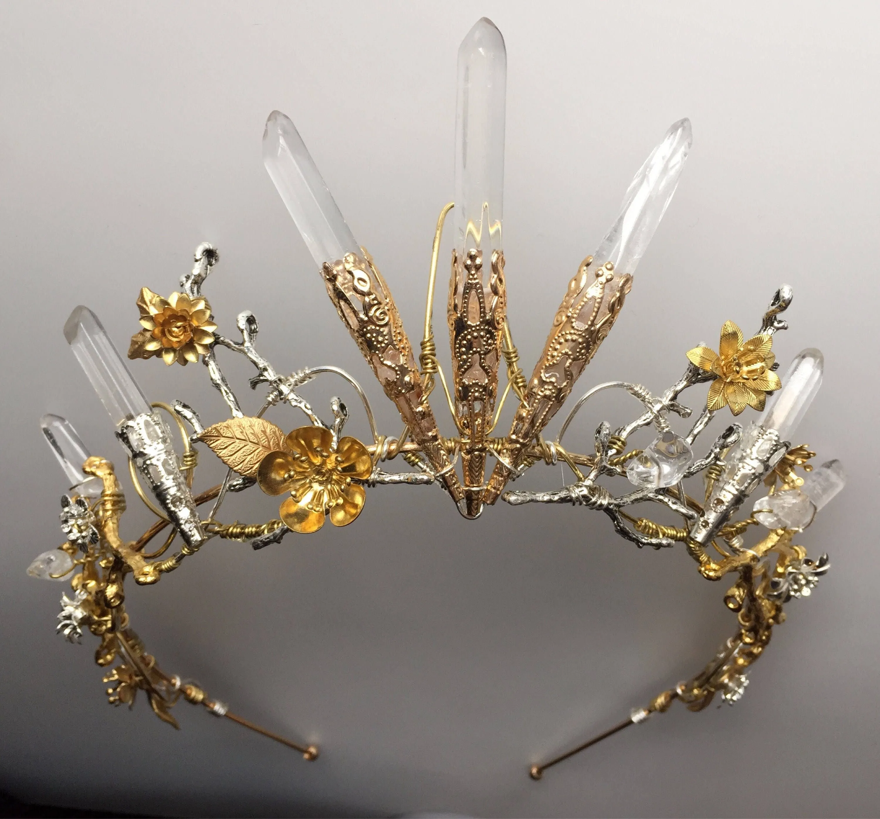 The GILT DELPHINE Crown