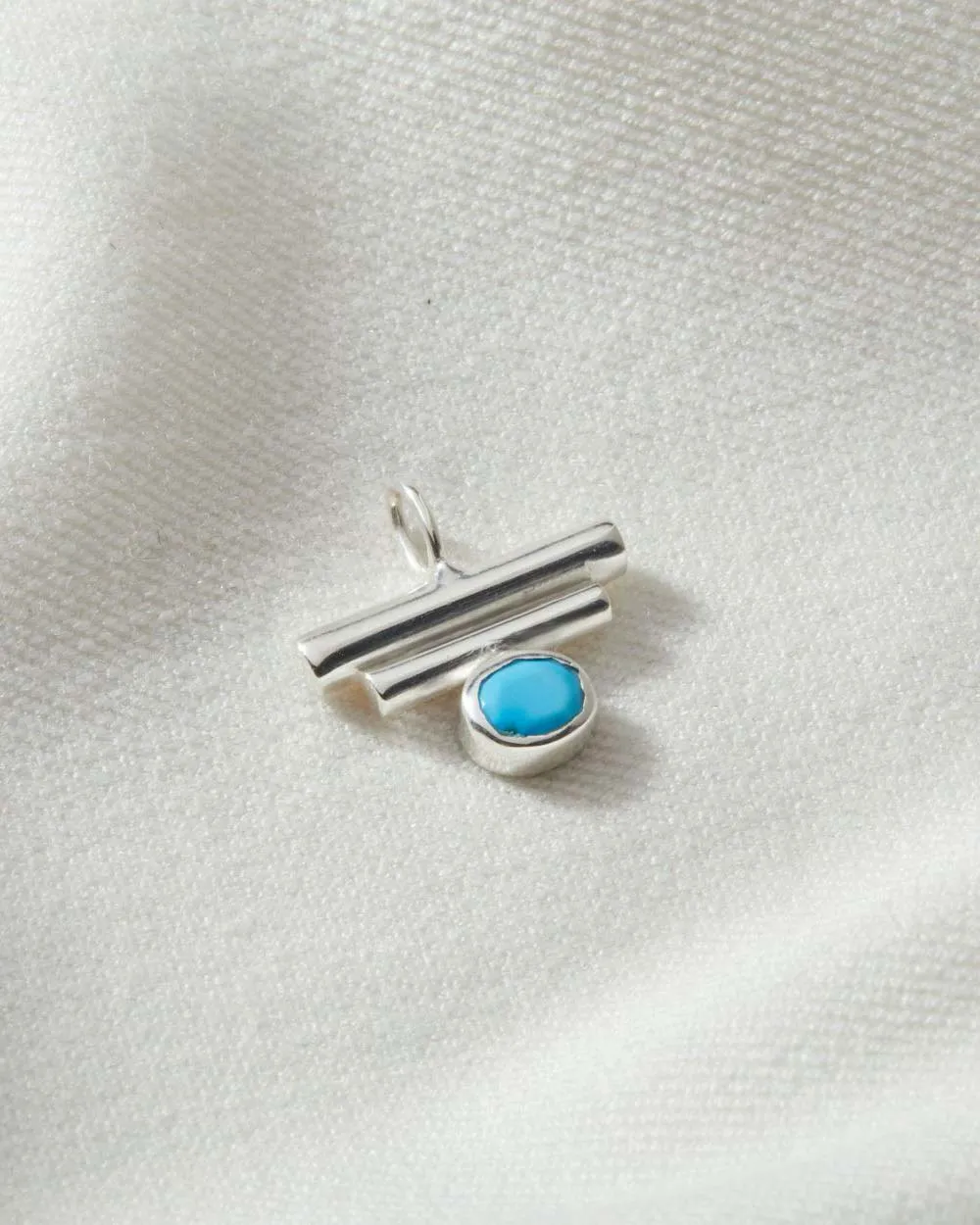 Turquoise December Birthstone Charm