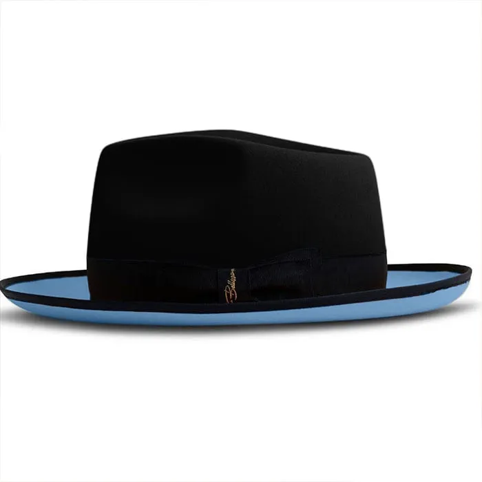 Urban Two Tone Fedora-Black Orange