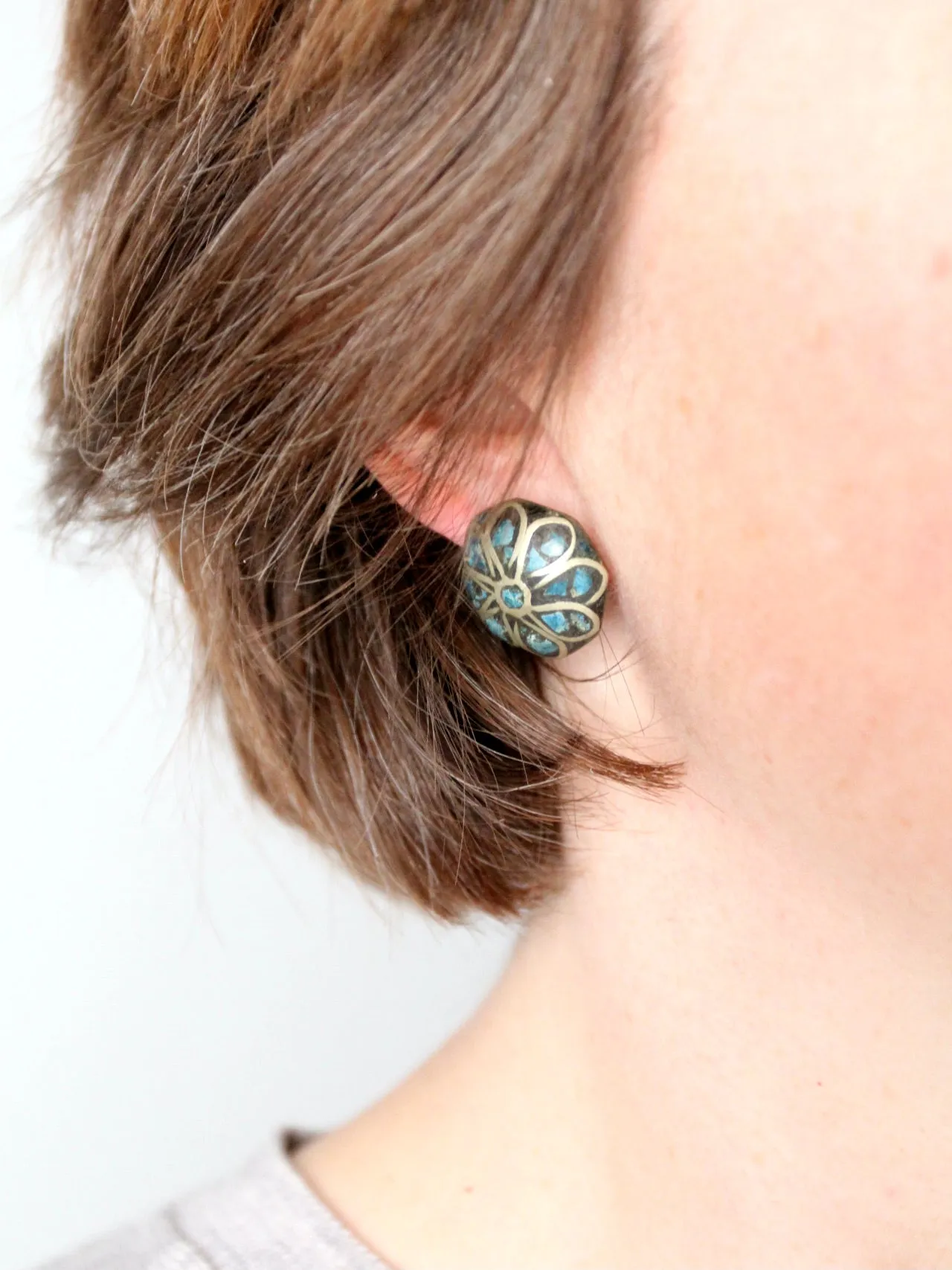 vintage turquoise earrings