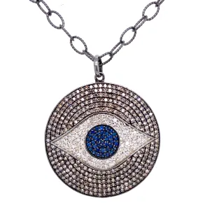 XL Evil Eye Pendant