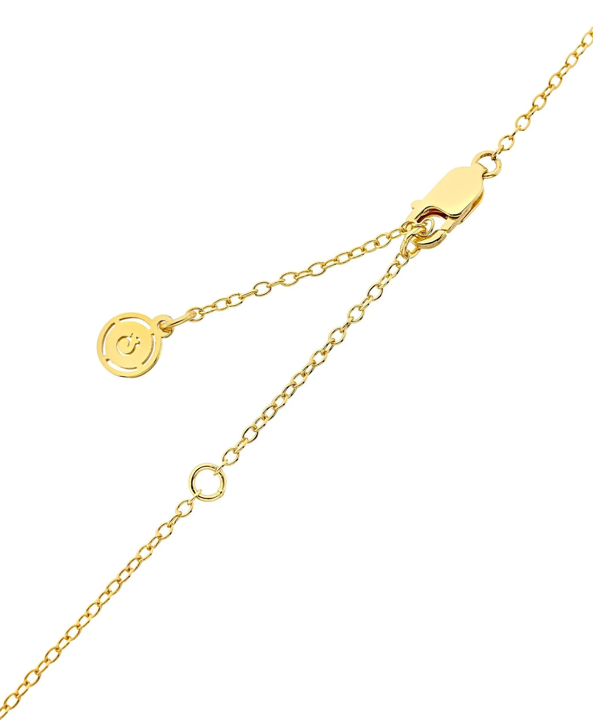 Zodiac Necklace Virgo 18ct Gold Plated